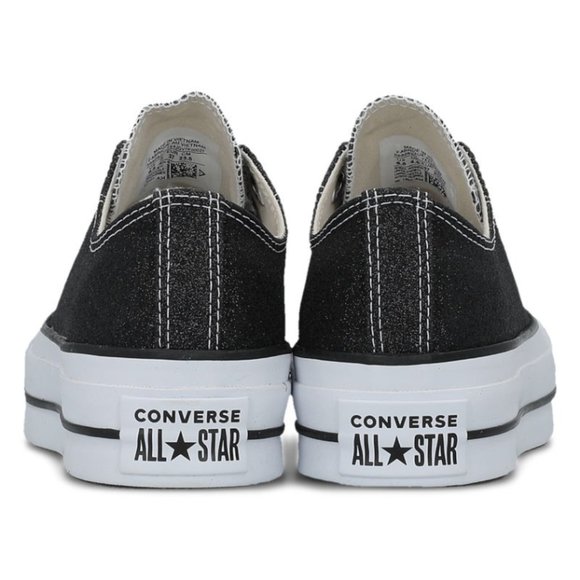 Converse Womens CTAS Lift Ox Glitter 566282C NWB - Picture 7 of 9
